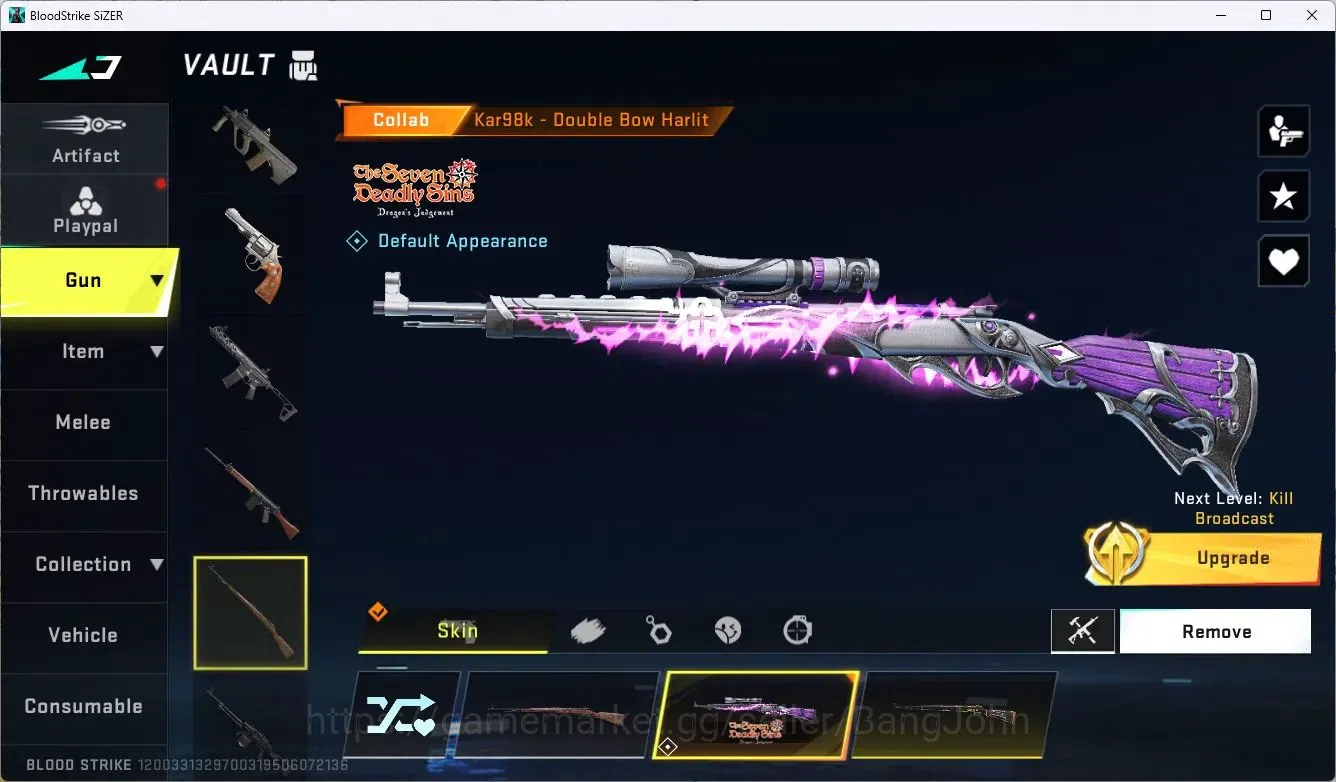 Blood Strike Accounts ASIA | 1 EVO: FAL-Evolved Draco|1 ETERNAL|1 AOT Gu image 8