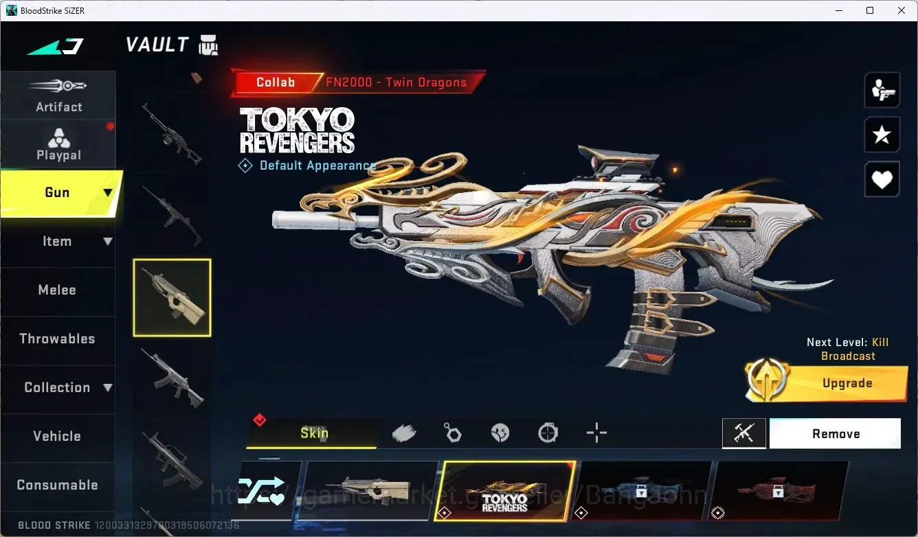 Blood Strike Accounts ASIA | 1 EVO: FAL-Evolved Draco|1 ETERNAL|1 AOT Gu image 9
