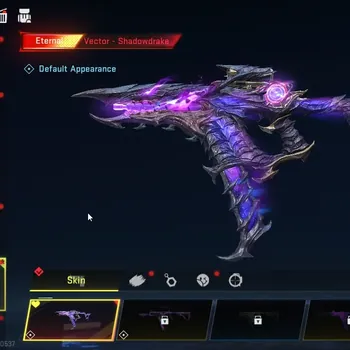 Blood Strike Accounts Collab Skin Asia|Eternal Vector Shadowdrake|1 Ultra Kala Crimson Verdict|Legendary(NOVA Rebel