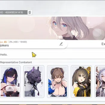 Chaos Zero Nightmare Accounts GLOBAL|LV 45|9 SSR (ChizuruM2,MagnaM1,OrleaM1,KayronM1,Veronica,Etc)+11 SR (NiaM6,LucasM6)+33
