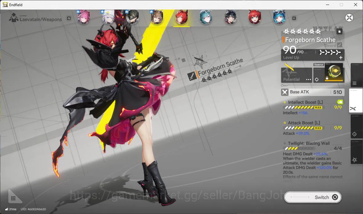 Arknights: Endfield Accounts ASIA |LVL 59, Yvonne p1sign, Gilberta sign, Laevat image 10