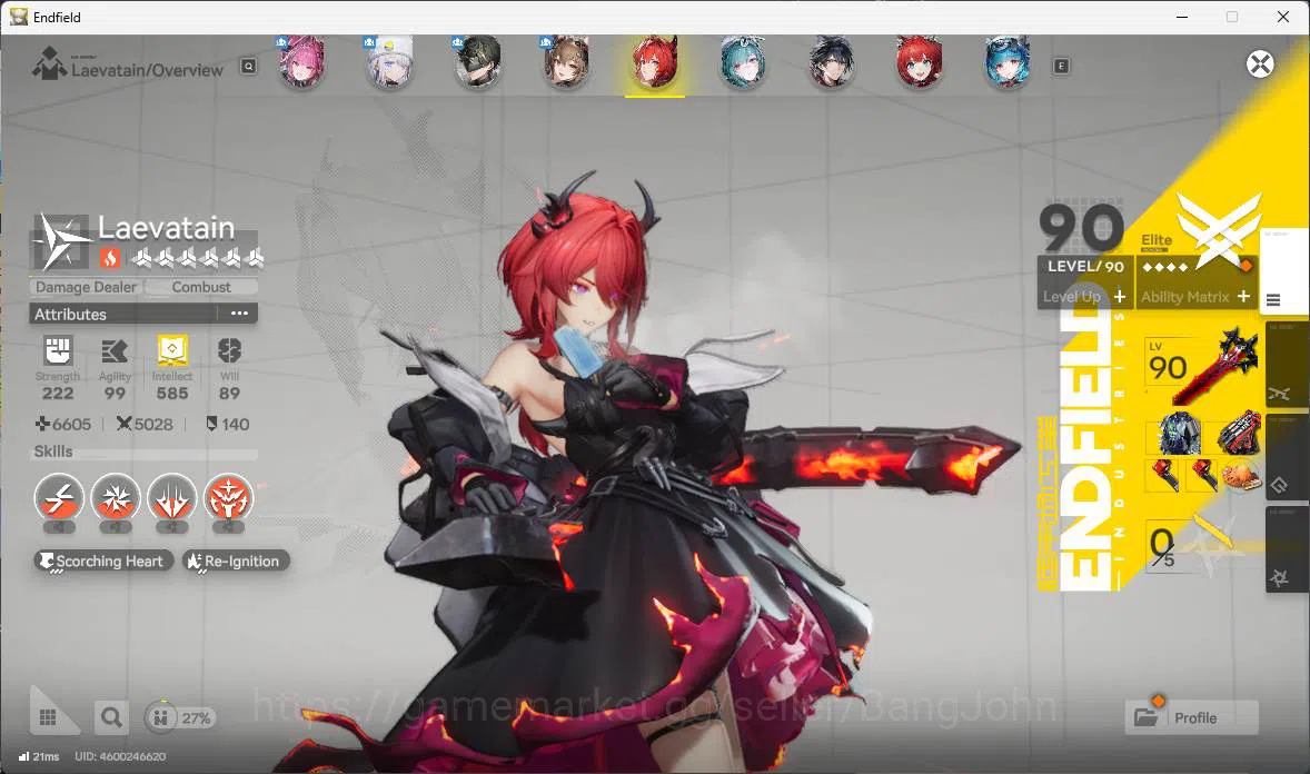 Arknights: Endfield Accounts ASIA |LVL 59, Yvonne p1sign, Gilberta sign, Laevat image 9