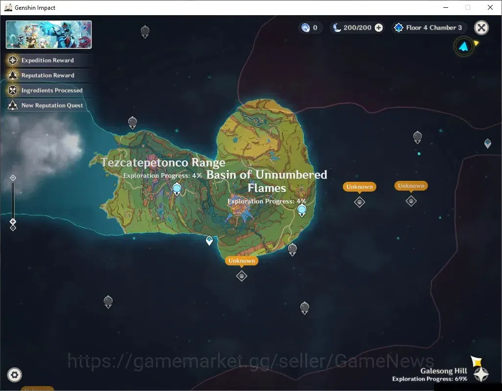 Genshin Impact Accounts ASIA |AR37 |1 Limited Nicole |Low Explore Map |Unl image 17
