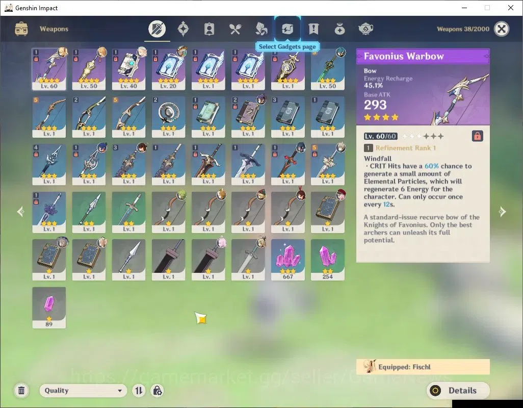 Genshin Impact Accounts ASIA |AR37 |1 Limited Nicole |Low Explore Map |Unl image 4