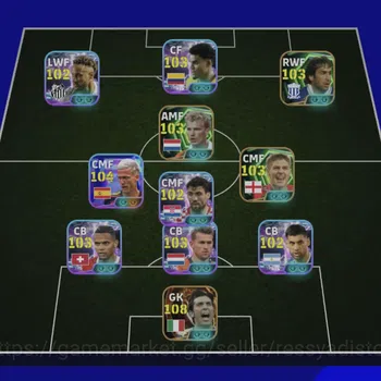 eFootball Accounts Legends & Iconic Players EFOOTBALL 2026 | BIGTIME BUFFON,NEYMAR JR,D BERGKAMP,DANI OLMO NEW,S