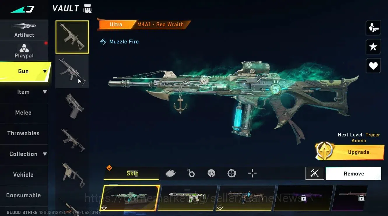 Blood Strike Accounts ASIA|ULTRA[VAL,ETHAN,M4A1,M1887,Origin12,Vector,et image 17