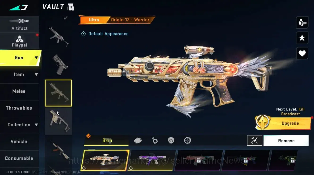 Blood Strike Accounts ASIA|ULTRA[VAL,ETHAN,M4A1,M1887,Origin12,Vector,et image 19