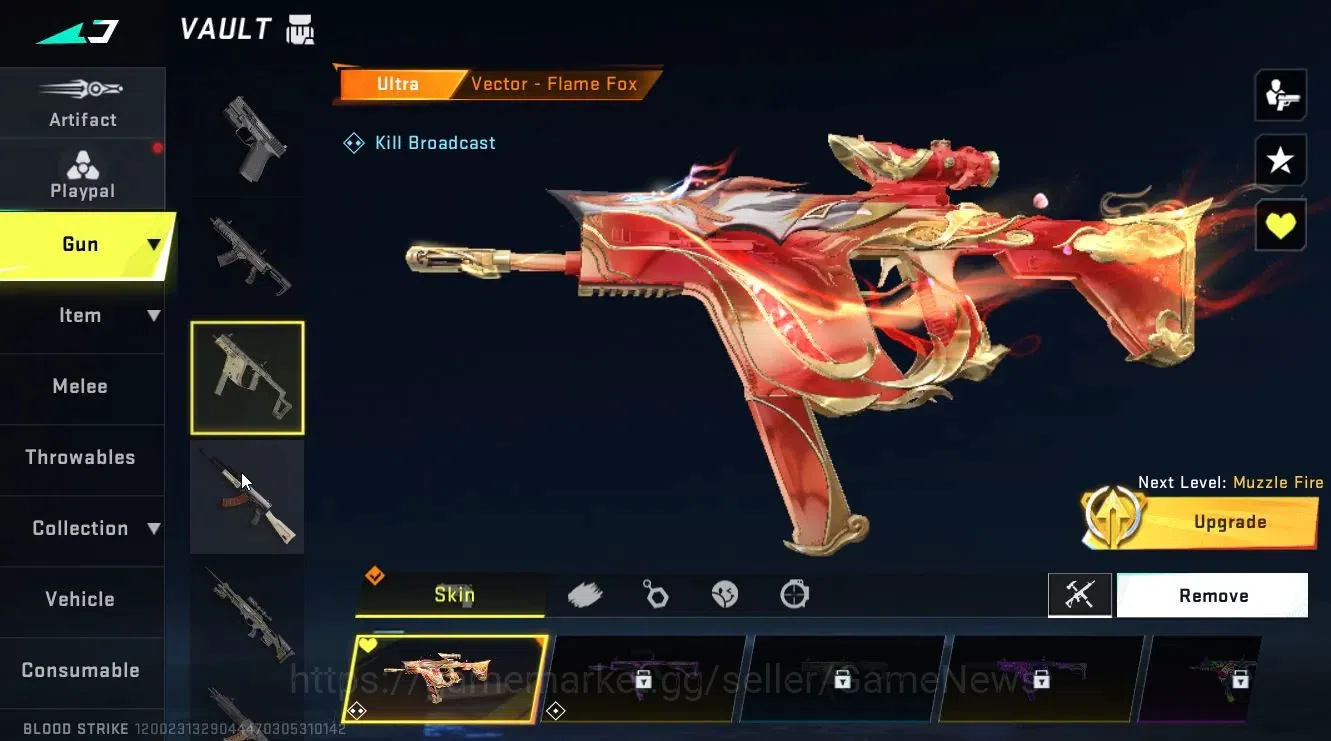 Blood Strike Accounts ASIA|ULTRA[VAL,ETHAN,M4A1,M1887,Origin12,Vector,et image 20