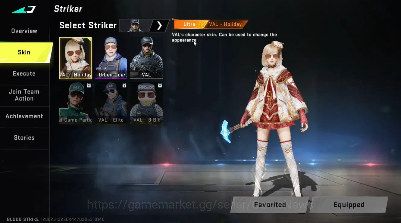 Blood Strike Accounts ASIA|ULTRA[VAL,ETHAN,M4A1,M1887,Origin12,Vector,et image 4