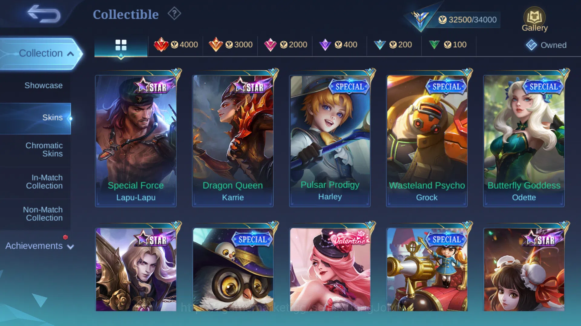Mobile Legends: Bang Bang Accounts Hero 124 | Skin 180 | KOF Karina | Blazing Layla , image 10