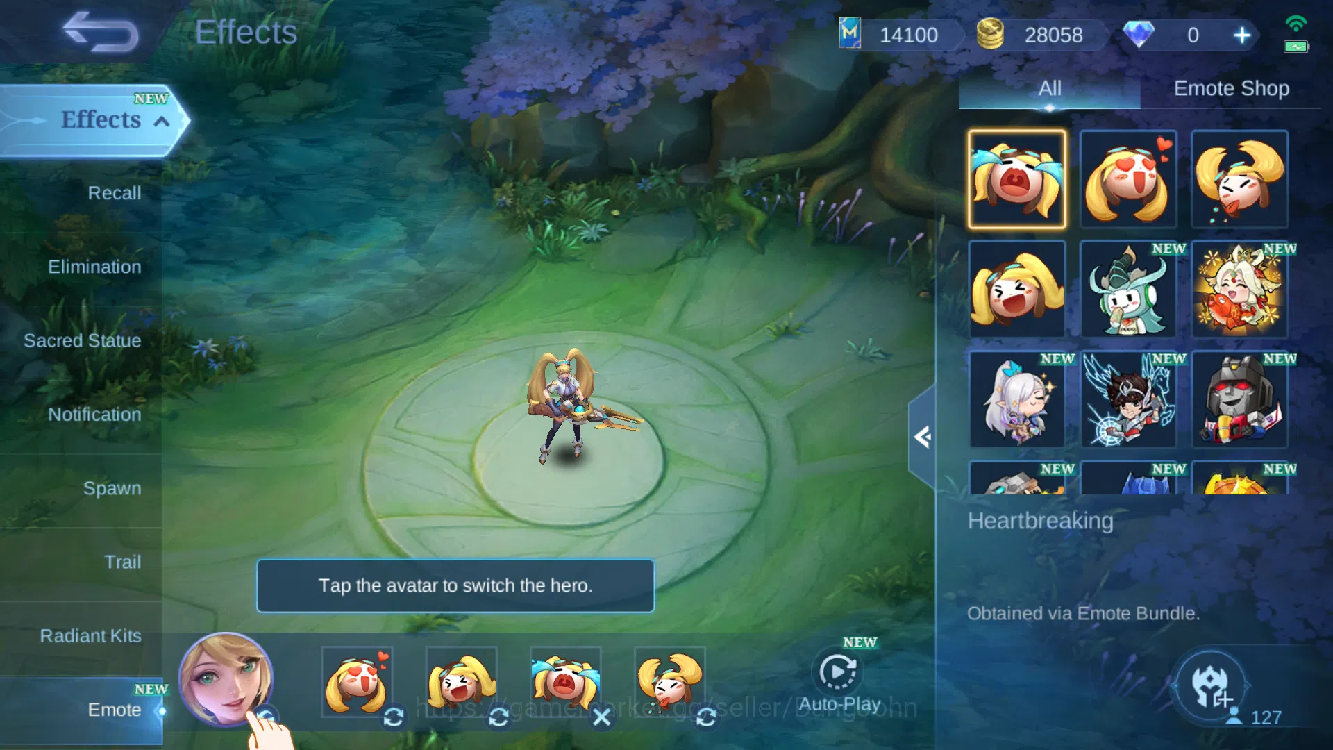 Mobile Legends: Bang Bang Accounts Hero 124 | Skin 180 | KOF Karina | Blazing Layla , image 4