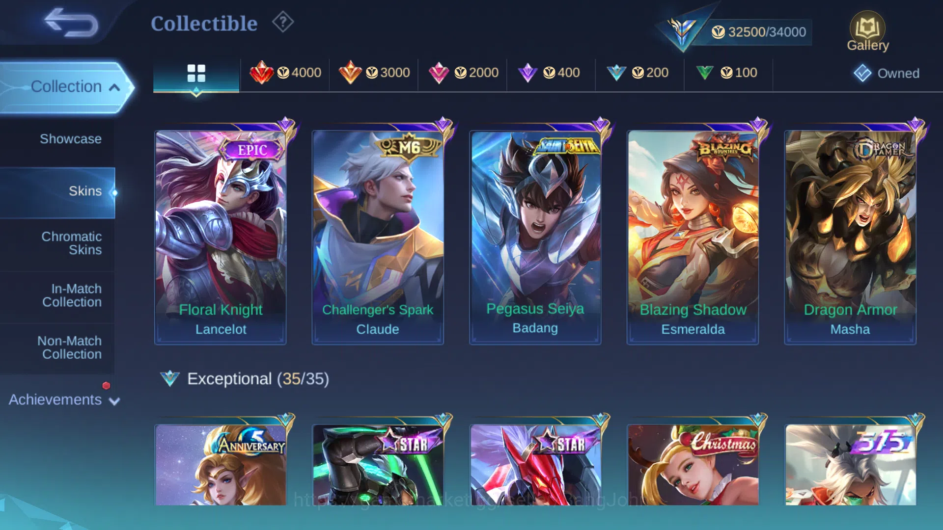 Mobile Legends: Bang Bang Accounts Hero 124 | Skin 180 | KOF Karina | Blazing Layla , image 7