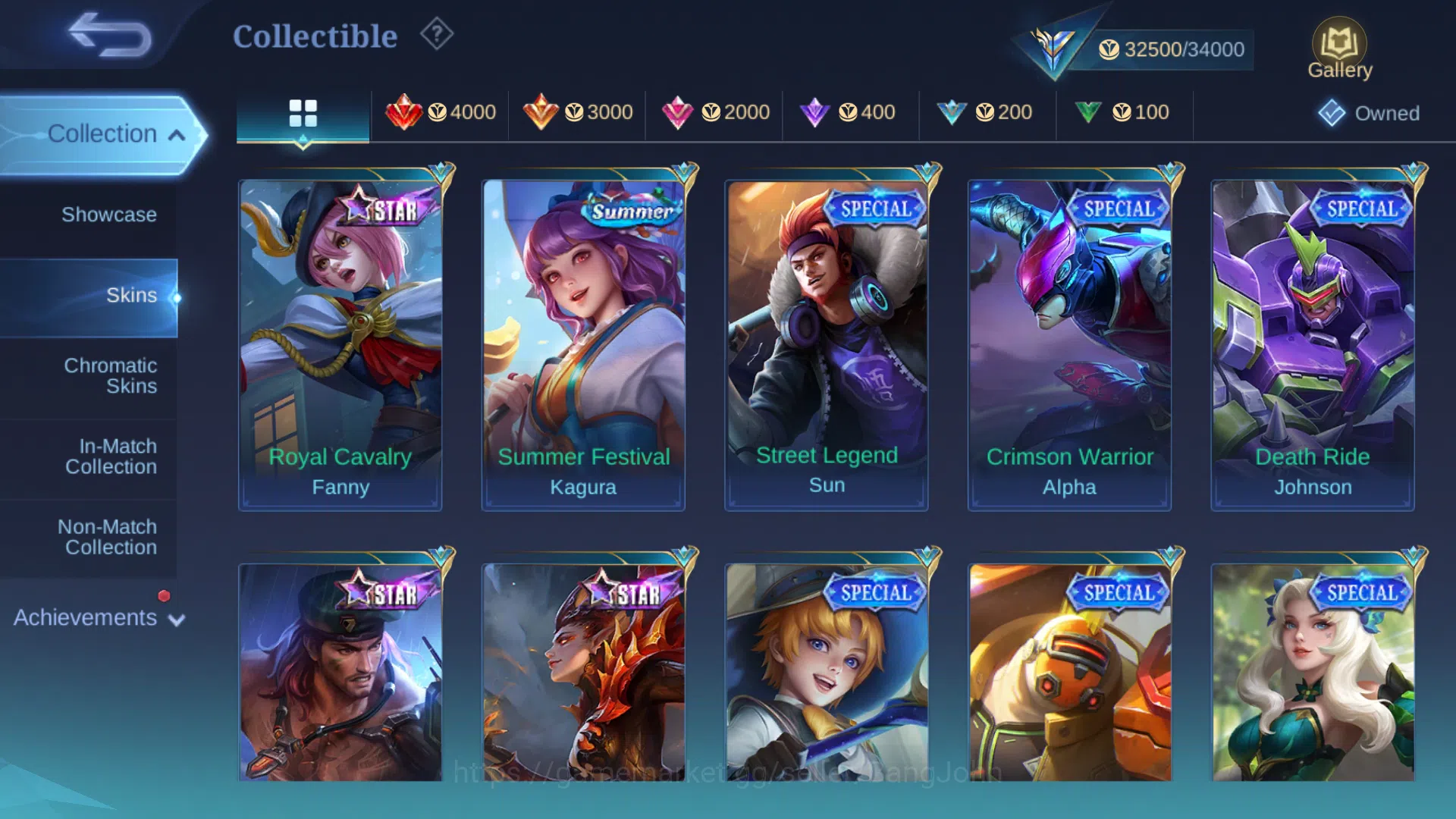 Mobile Legends: Bang Bang Accounts Hero 124 | Skin 180 | KOF Karina | Blazing Layla , image 9