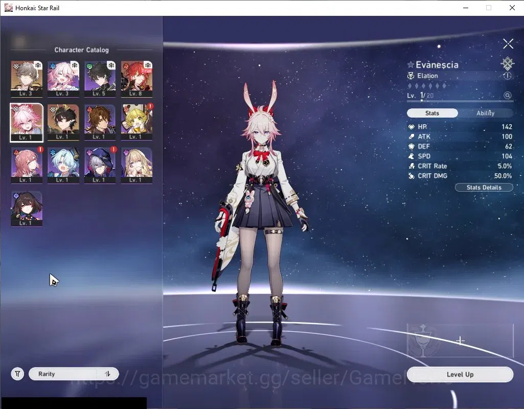 Honkai Star Rail Accounts Asia|TL 4|2 Golden Companion|2 Limited|Evanescia,D image 4