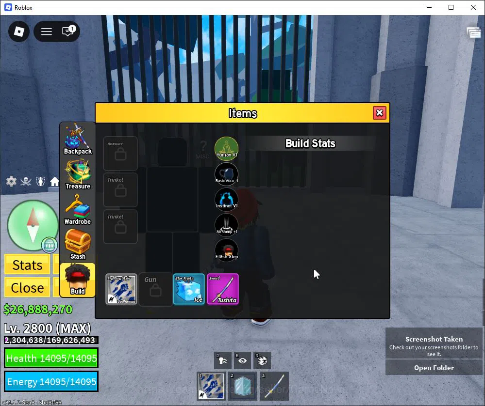 Roblox Accounts Blox Fruit |Lv Max + Ice,GodHuman|26M Beli 47K Fra image 8