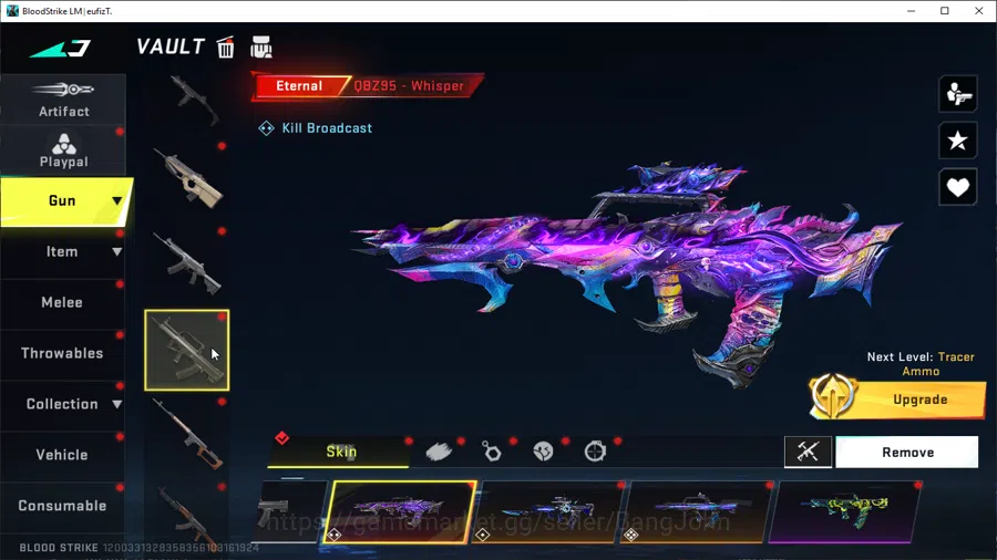 Blood Strike Accounts ASIA|7 Eternal weapon,1 Eternal striker|Eternal MP image 10