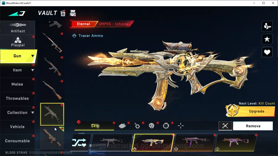 Blood Strike Accounts ASIA|7 Eternal weapon,1 Eternal striker|Eternal MP image 11