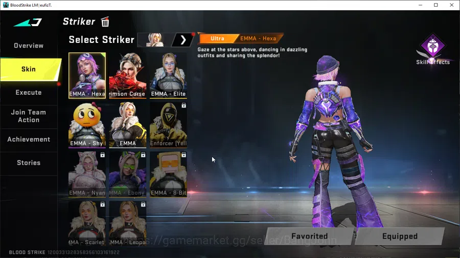 Blood Strike Accounts ASIA|7 Eternal weapon,1 Eternal striker|Eternal MP image 2