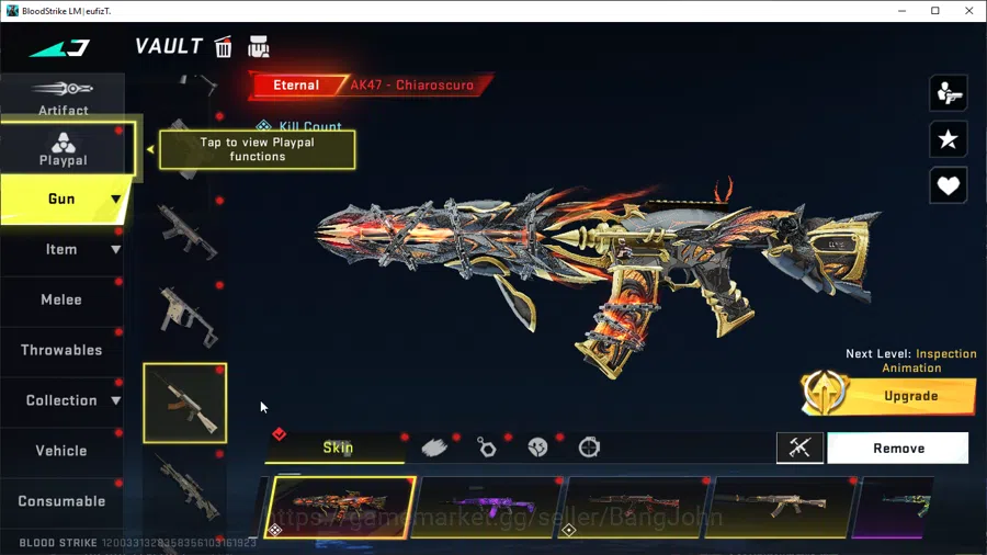 Blood Strike Accounts ASIA|7 Eternal weapon,1 Eternal striker|Eternal MP image 6