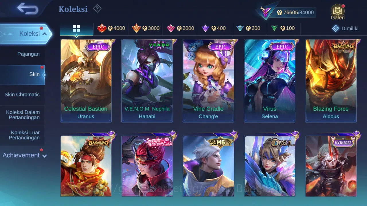 Mobile Legends: Bang Bang Accounts GLOBAL Hero 132 Skin 280 | Prime Claude Beatrix |  image 7