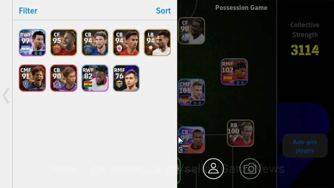 eFootball Accounts Android|Gabriel Batistuta,Lamine Yamal,Steven Gerr image 2