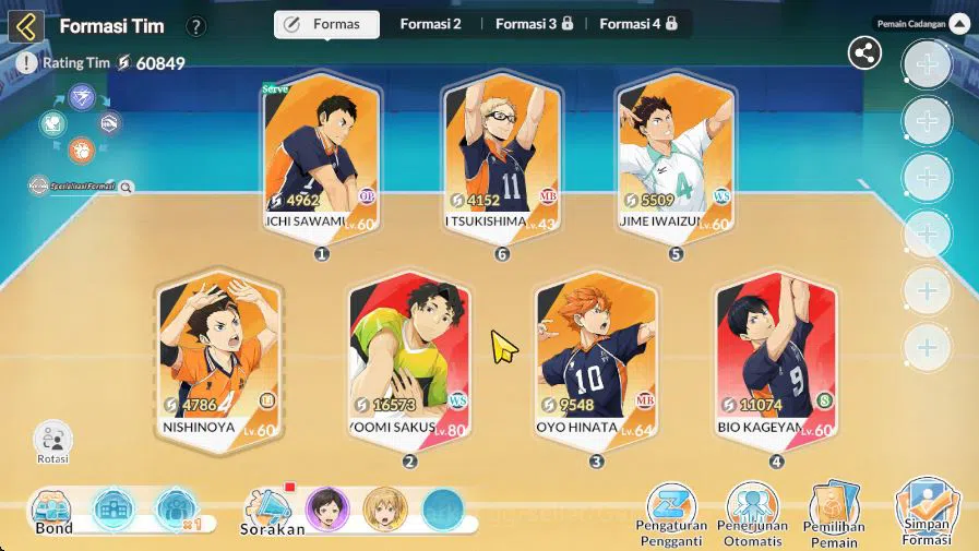 HAIKYU!! FLY HIGH Accounts SEA|Starter|Lvl 34|2 UR[Kageyama+Memo,Sakusa]+10 S image 11