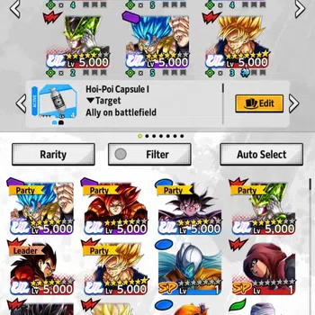 Dragon Ball Legends High-End Android | 45M Total Power |6 UL|UL SS4 Vegeta,UL G image 1