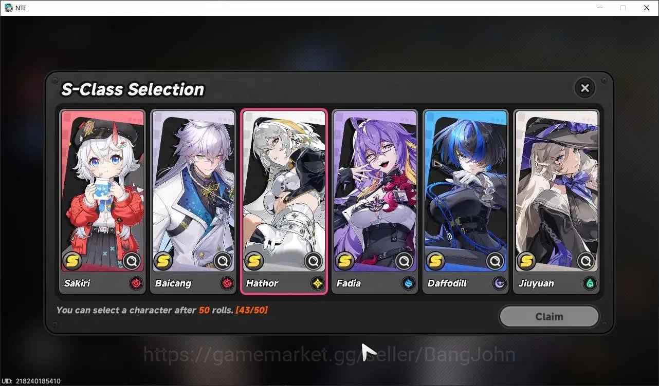 Neverness to Everness Accounts SEA | Starter Lv 3 | 1 SSR (Nanally)+ 5 SR + Glide image 12