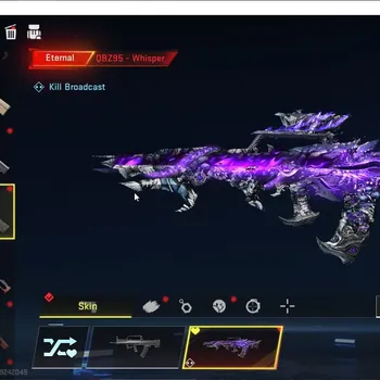 Blood Strike Accounts Rare Skin Asia |Eternal QBZ95 Whisper Lv2,UMP45 Infinite|1 Ultra Galil Knight|2