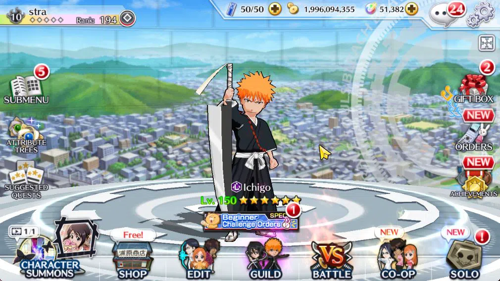 Bleach: Brave Souls Mid-Tier [GLOBAL]51K Orbs|Soul Reaper(Shunsui,Jushiro),10th image 1