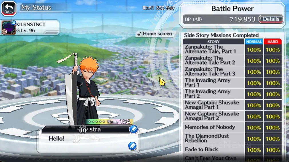 Bleach: Brave Souls Accounts Mid-Tier [GLOBAL]51K Orbs|Soul Reaper(Shunsui,Jushiro),10th Anniv(Rukia,Ichigo),Jushiro 5
