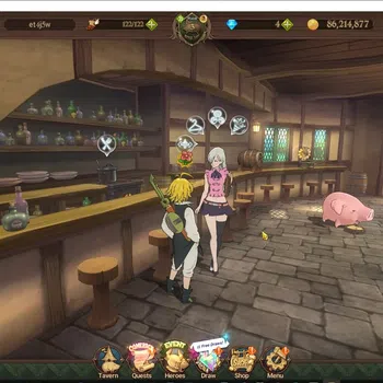The Seven Deadly Sins: Grand Cross Midgame Global|644K CC|Chapter 1|1 LR+6 UR|Elizabeth,Nemes image 1
