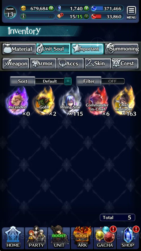 Last Cloudia Accounts GLOBAL Rank 13| Starter Collab Slime (Hinata+Ark, image 6