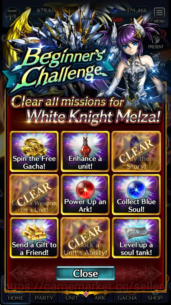 Last Cloudia Accounts GLOBAL Rank 13| Starter Collab Slime (Hinata+Ark, image 9