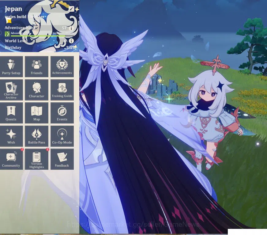 Genshin Impact Mid Game Asia|AR 57|10 Limited+3(*5Weapon)|Mualani+sign,Col image 1