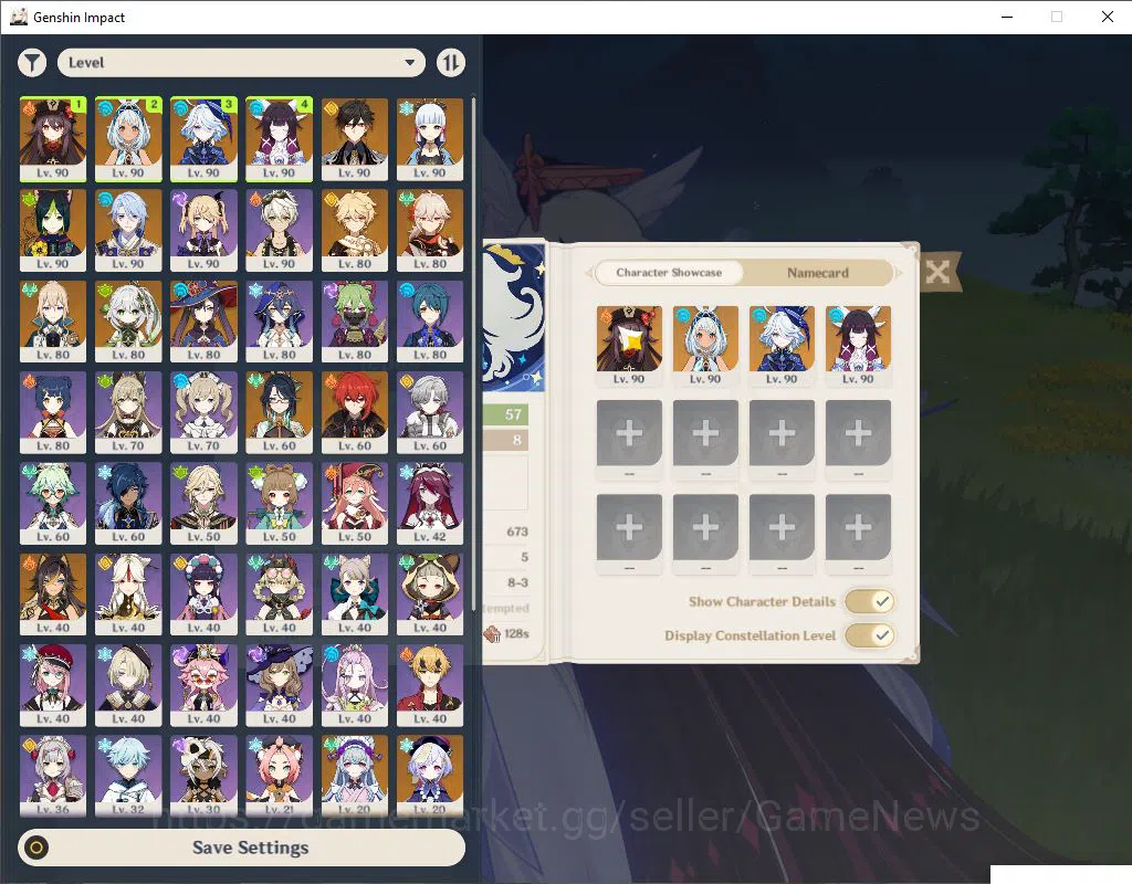 Genshin Impact Accounts Asia|AR 57|10 Limited+3(*5Weapon)|Mualani+sign,Col image 2