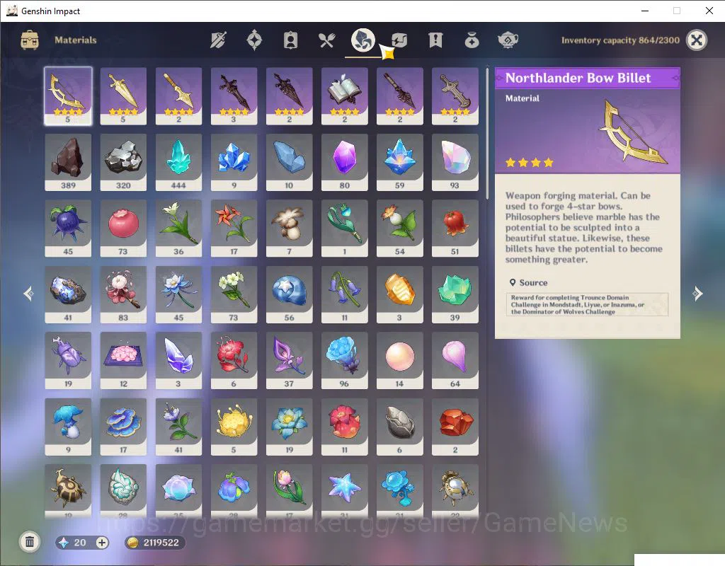 Genshin Impact Accounts Asia|AR 57|10 Limited+3(*5Weapon)|Mualani+sign,Col image 8