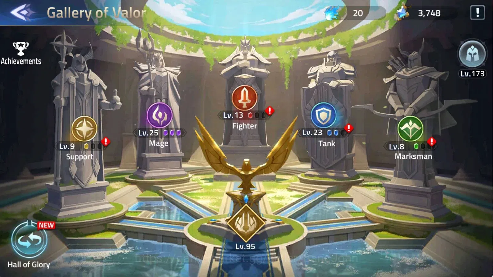 Mobile Legends: Adventure Accounts 75002 | LV 122 38272K POWER CAMP 53-45 1 UR Ember  image 7