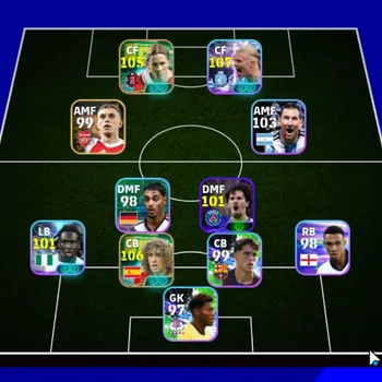 eFootball Accounts Others Android|Power 3117|Epic Carles Puyol,Fernando Torres,PE Aubameyang|Show Time Erling