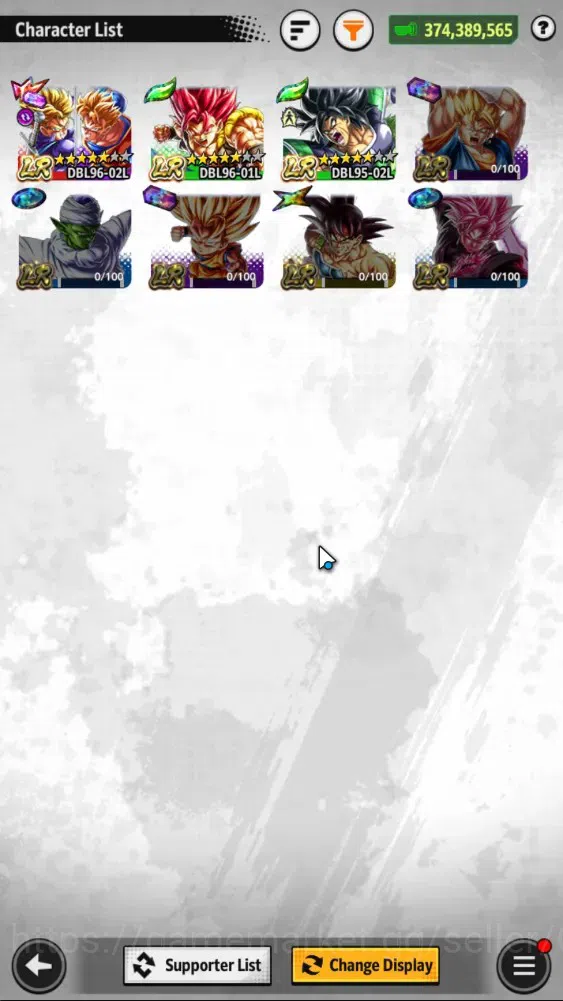 Dragon Ball Legends Accounts 374M TP|LV 157|4UL+3LR+14LL|SS Trunks(T)&Gohan,SSG image 4
