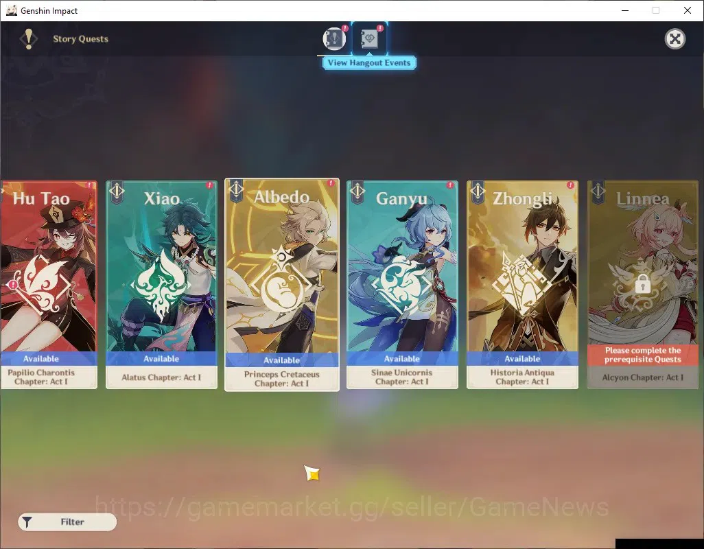 Genshin Impact Accounts ASIA|AR 41|1 Limited (Mavuika)  2 Char *5 (Diluc,K image 14