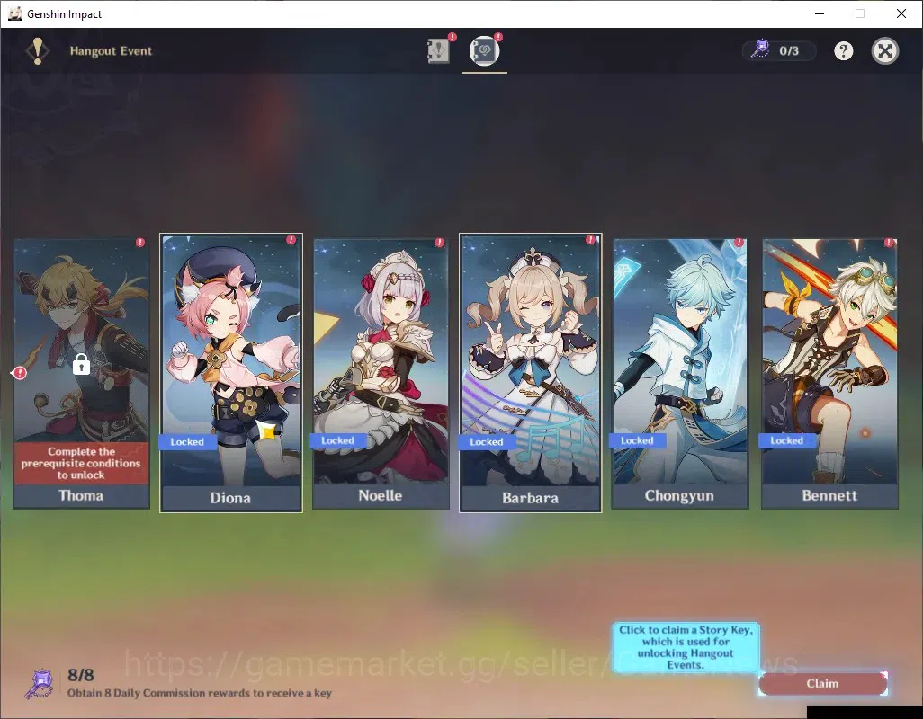Genshin Impact Accounts ASIA|AR 41|1 Limited (Mavuika)  2 Char *5 (Diluc,K image 15