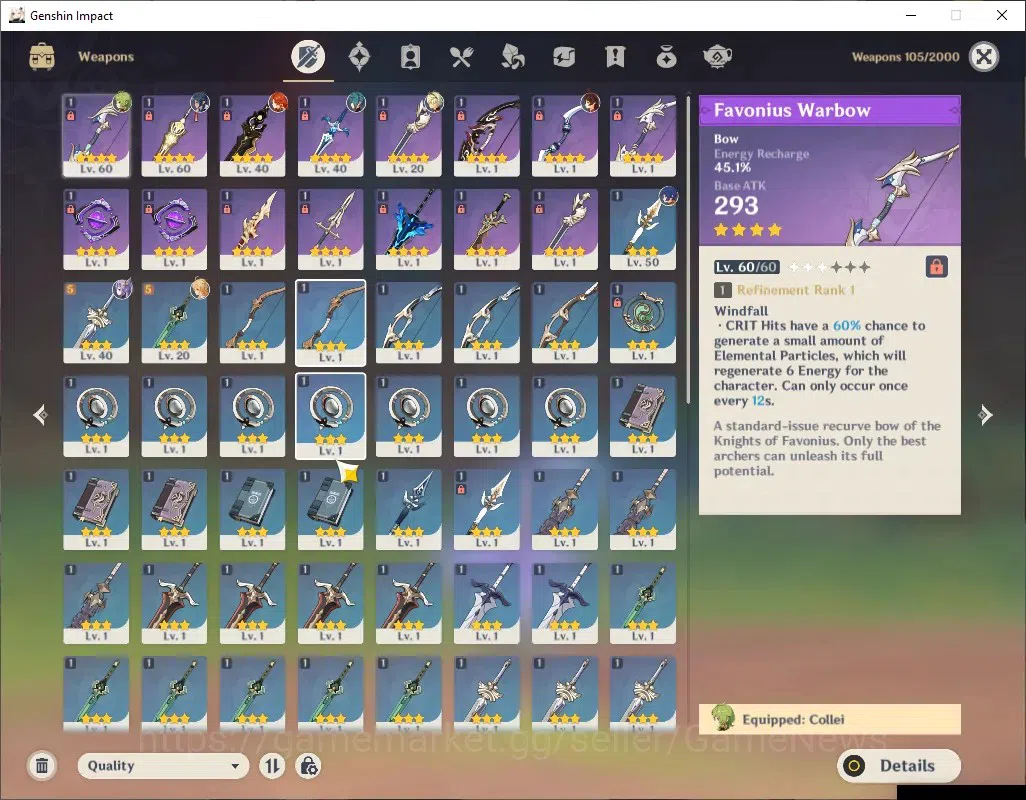 Genshin Impact Accounts ASIA|AR 41|1 Limited (Mavuika)  2 Char *5 (Diluc,K image 3