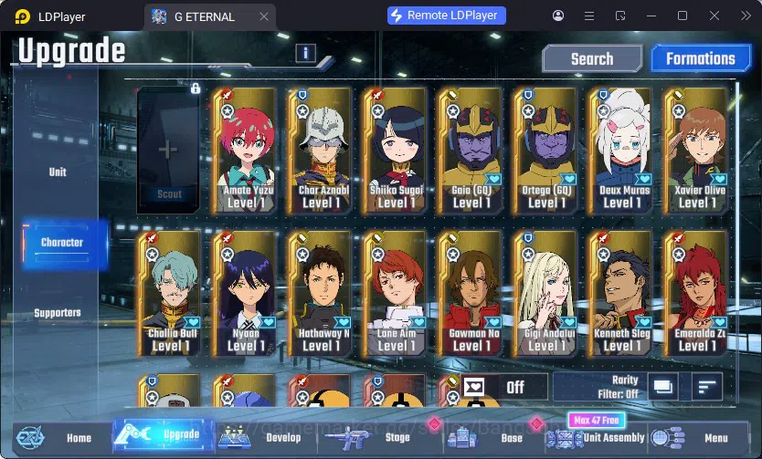 SD Gundam G Generation ETERNAL Accounts Global Rank 1 | FreshStory | 100+K Diamond, Select image 1