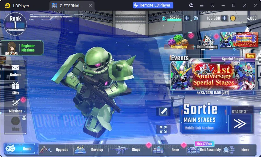 SD Gundam G Generation ETERNAL Accounts Global Rank 1 | FreshStory | 100+K Diamond, Select image 3