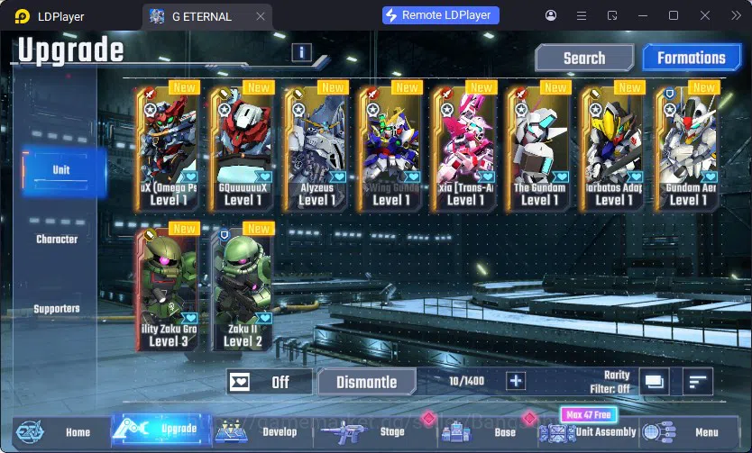 SD Gundam G Generation ETERNAL Accounts Global Rank 1 | FreshStory | 100+K Diamond, Select image 4