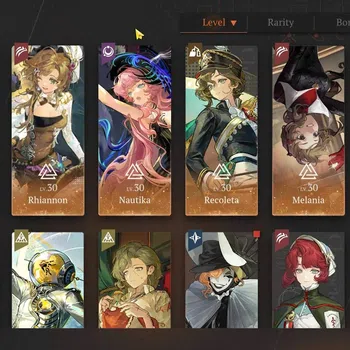Reverse: 1999 Accounts Midgame GLOBAL|Lv 41|14 (*6 Crew) 3 Limited|The Twins
