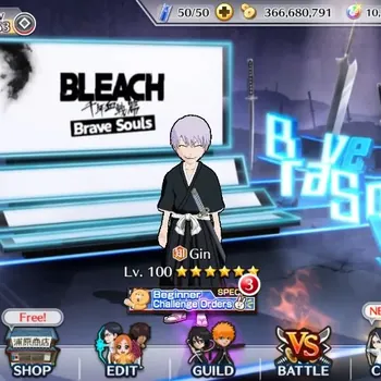 Bleach: Brave Souls Accounts Mid-Tier Global 5K BP2+10K Orb | Mid Story | Liltotto Xmas24 | Gin,Aizen The Past | Kenpachi