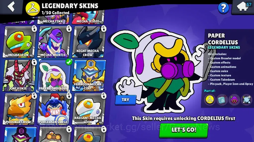 Brawl Stars Accounts 945 Trophy|8k Blings,3k PP|13 Brawlers 1 Max Lvl F image 10