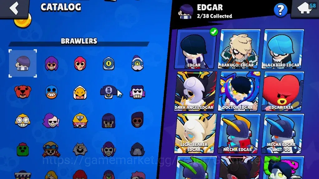 Brawl Stars Accounts 945 Trophy|8k Blings,3k PP|13 Brawlers 1 Max Lvl F image 16
